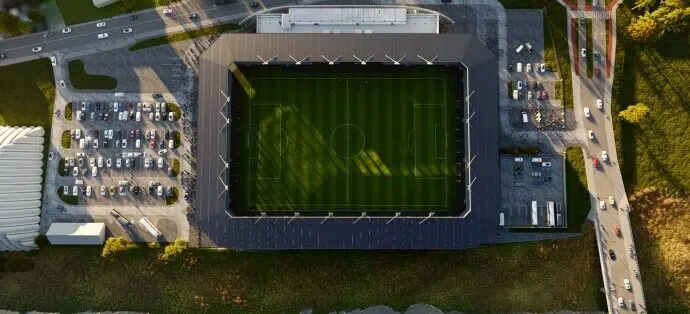 Stadion Sandecji 8111, stadion Sandecji, Blackbird, anelsk do umowy, wizualizacja