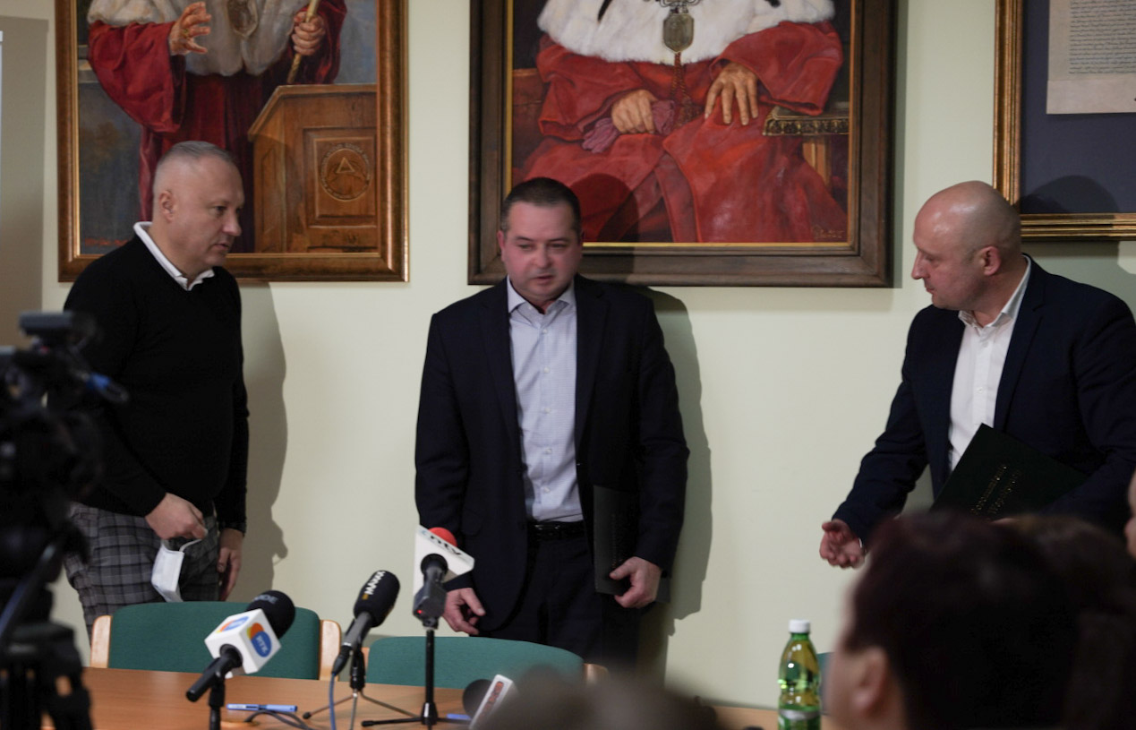 PWSZ Nowy Sącz, konferencja prasowa