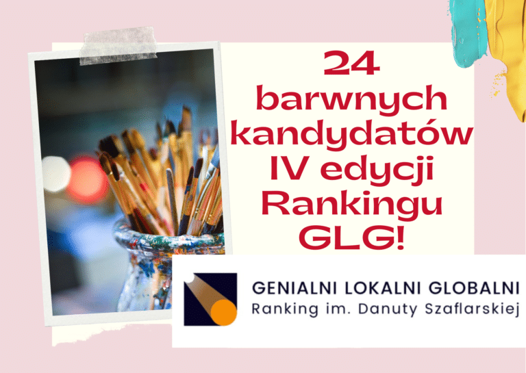 24 barwnych kandydatów IV edycji Rankingu GLG