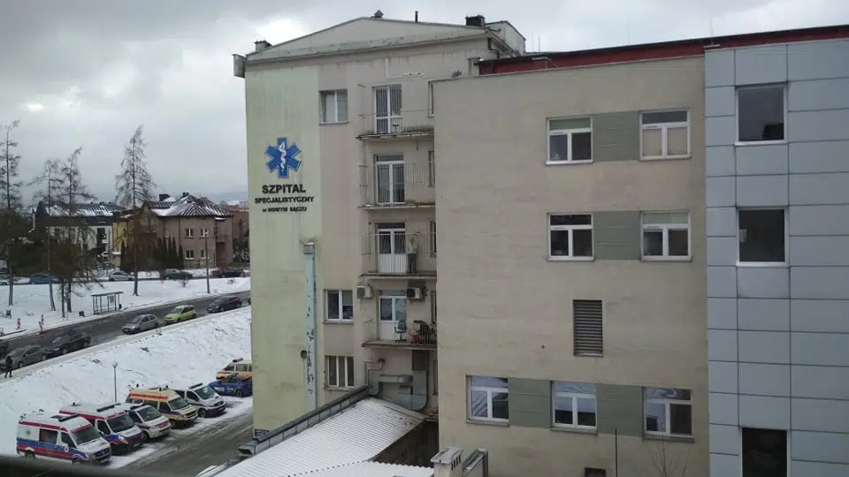 szpital, Nowy Sącz, pandemia, oddział covidowy
