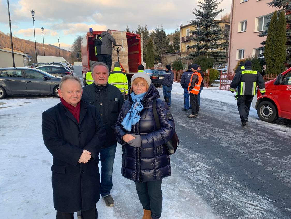 Muszyna, dary z Niemiec