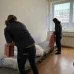 W dawnym biurowcu Spółdzielni 1 Maja powstaje dom dla uchodźców