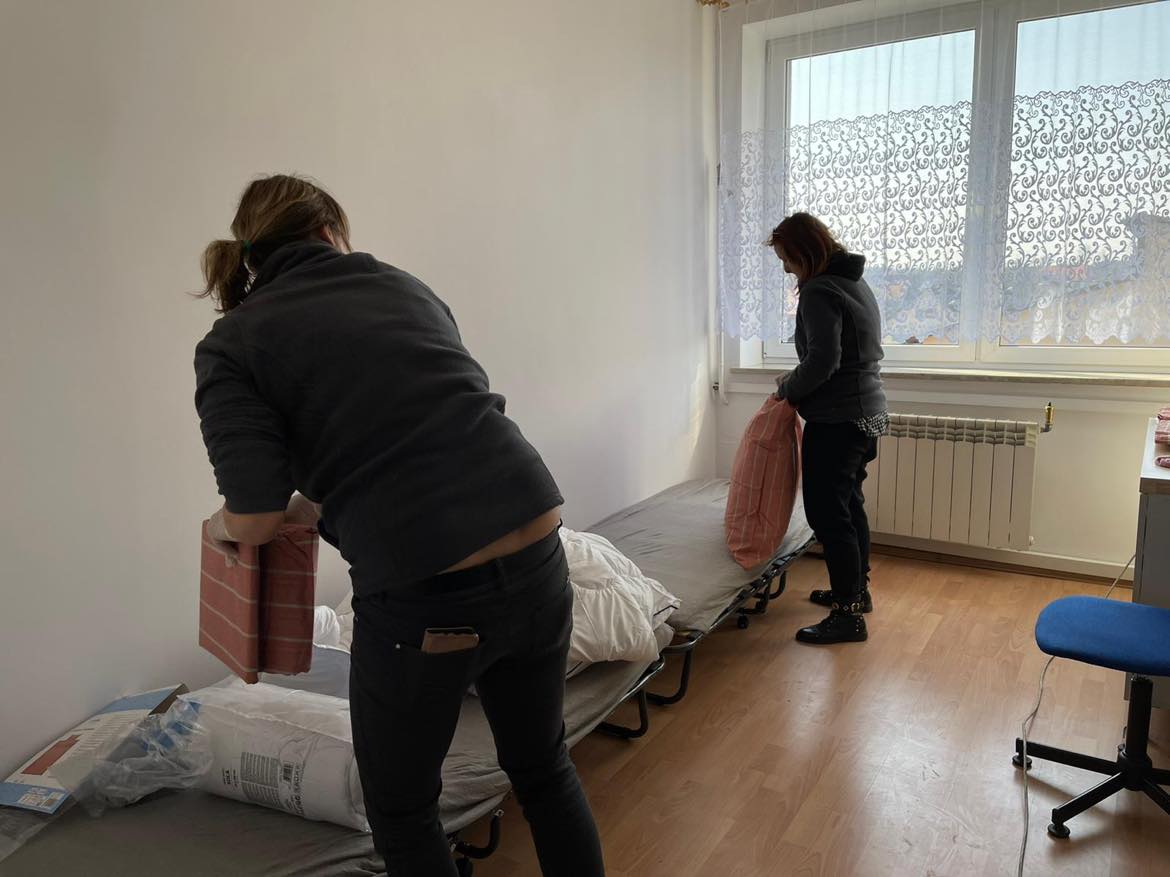 W dawnym biurowcu Spółdzielni 1 Maja powstaje dom dla uchodźców