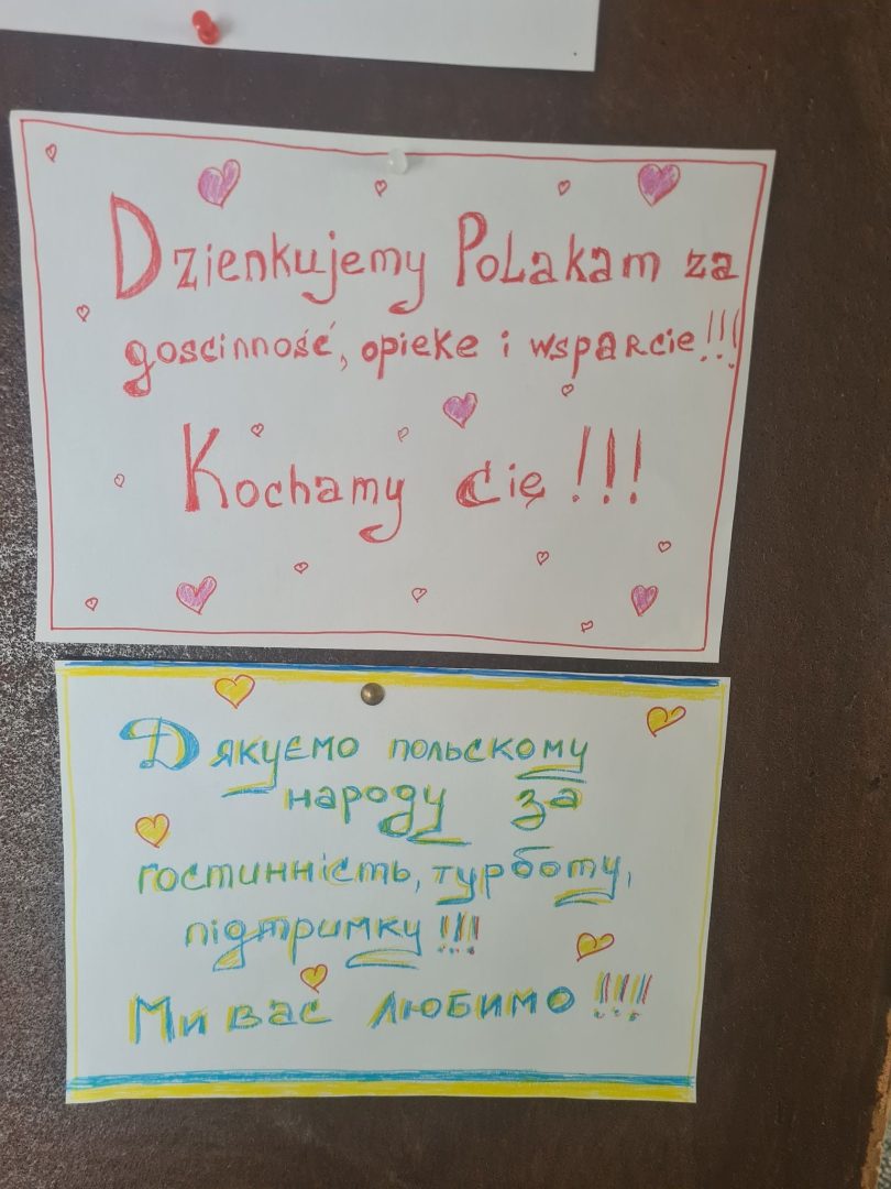 podziękowania, mieszkańcy Ukrainy, Muszyna 