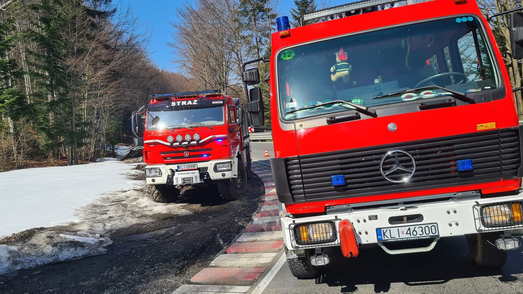 OSP Stara Wieś, kolizja