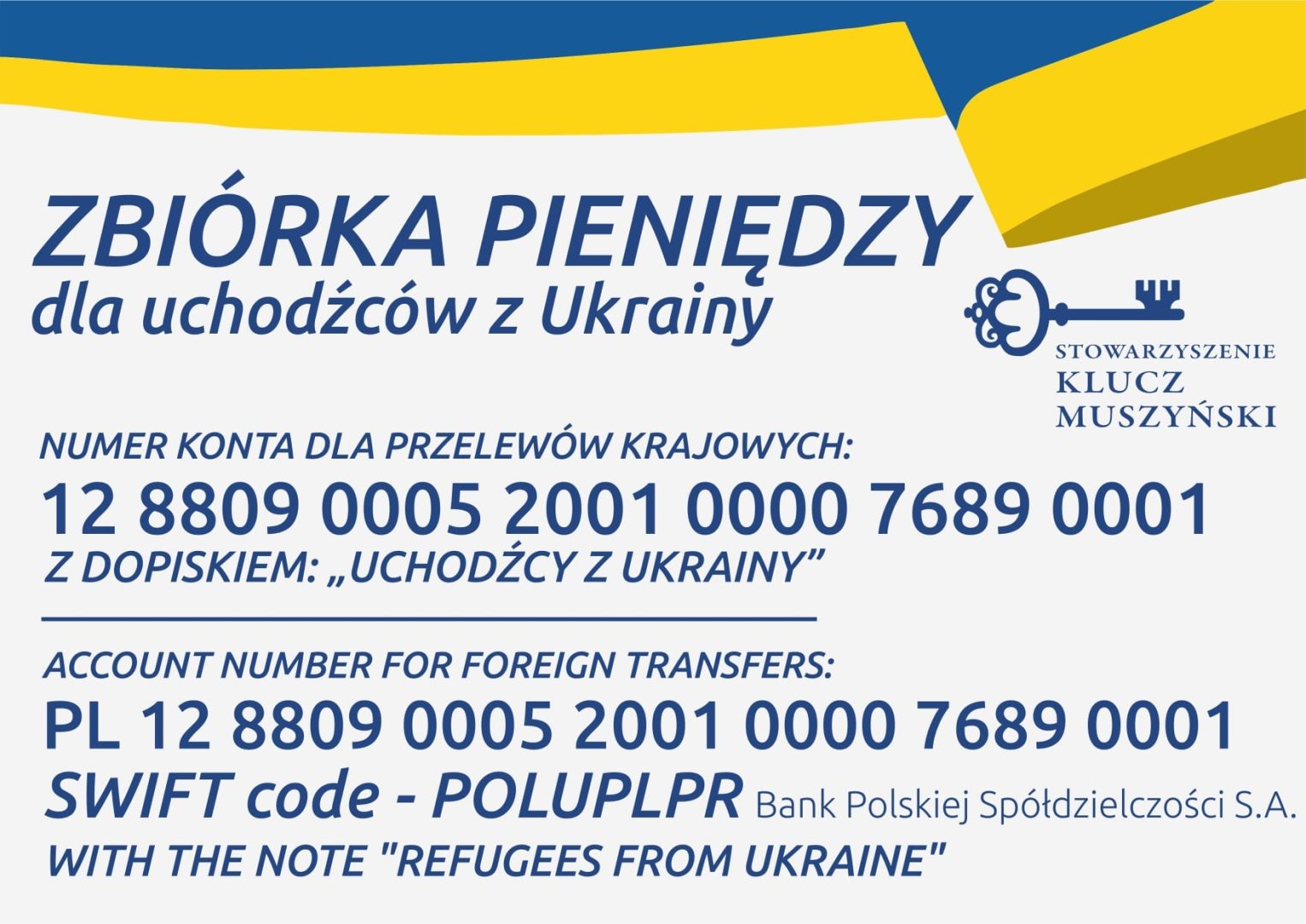 Muszyna, uchodźcy wojenni, pomoc, zbiórka