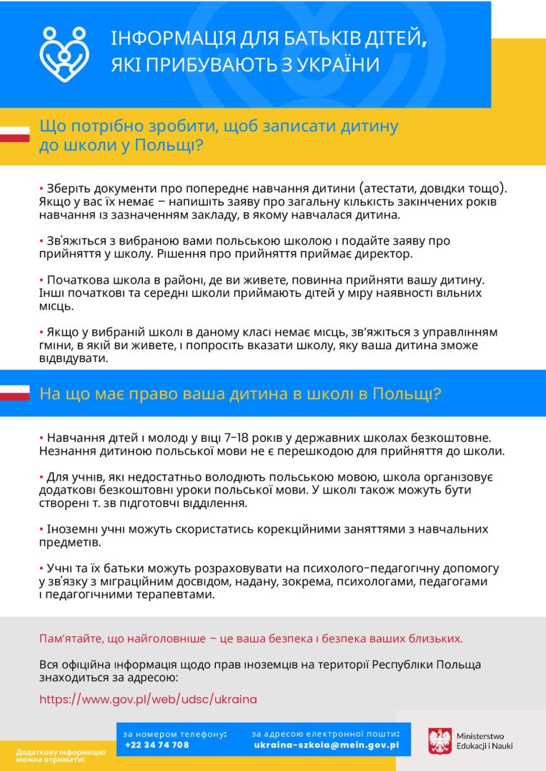 szkoła, Ukraina, Polska, Sądecczyzna 