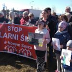 Nowy Sącz protest przeciw spalarni