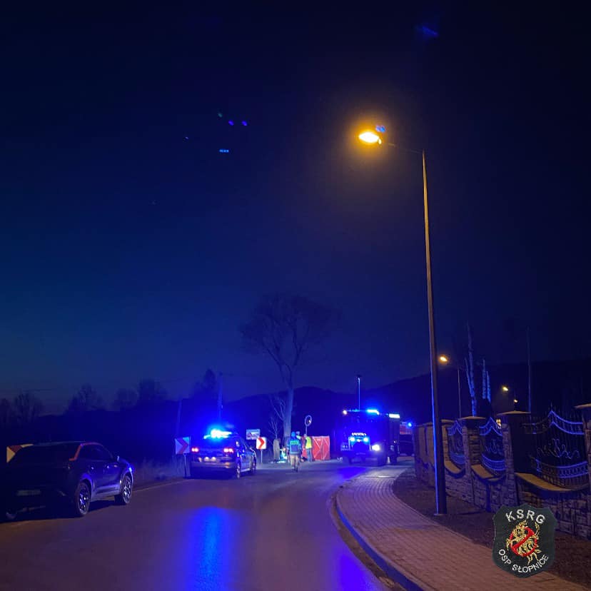 Słopnice wypadek