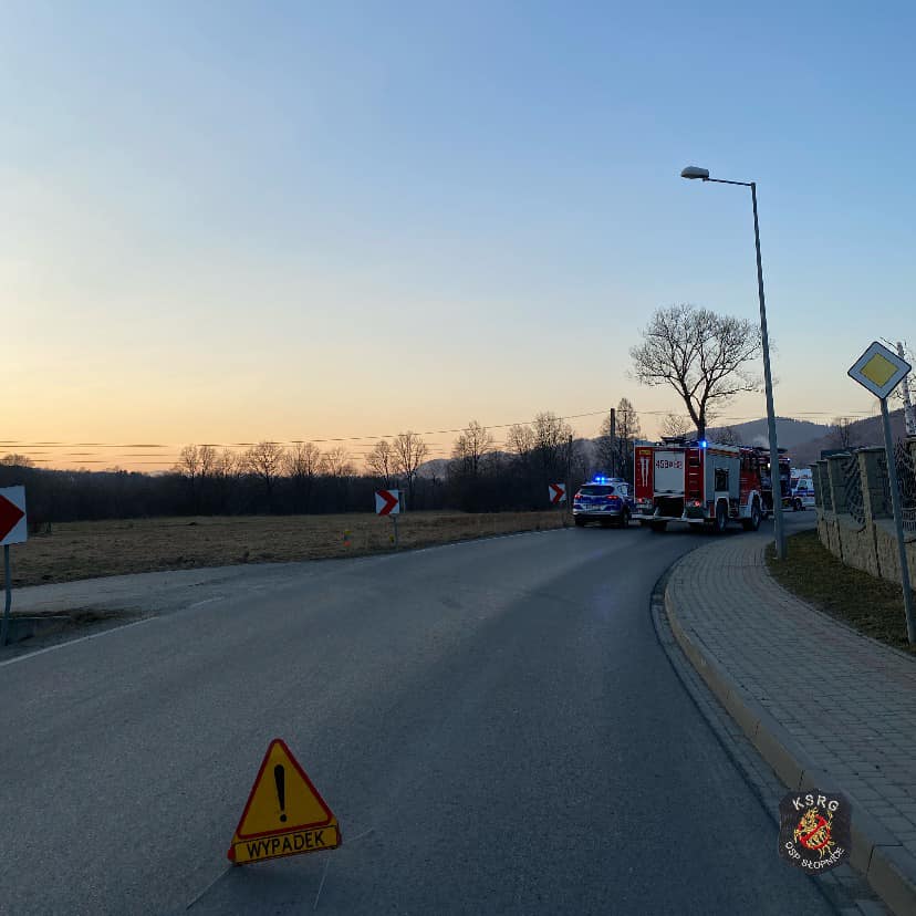 Słopnice wypadek