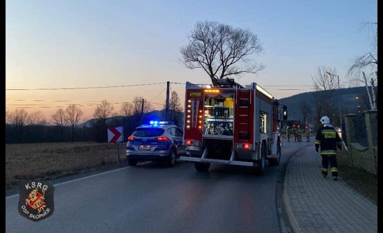 Tragiczny wypadek w Słopnicach. Nie żyje 56-latek