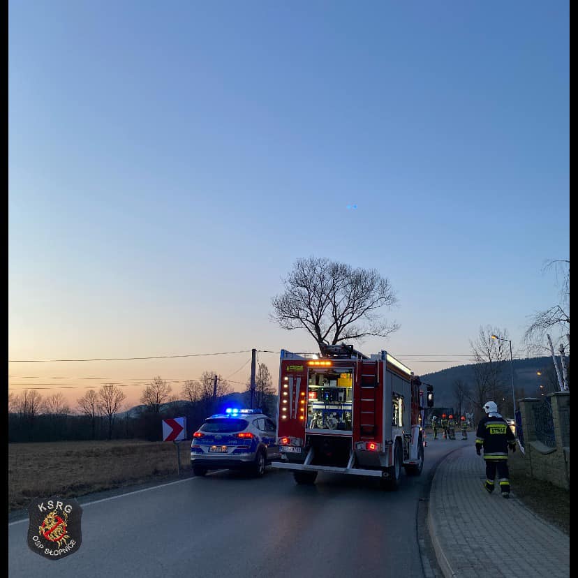 Słopnice wypadek