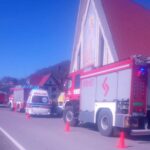 OSP Podłopień, OSP Tymbark, zasłabnięcie dzieci w kościele