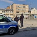 policja, uchodźcy