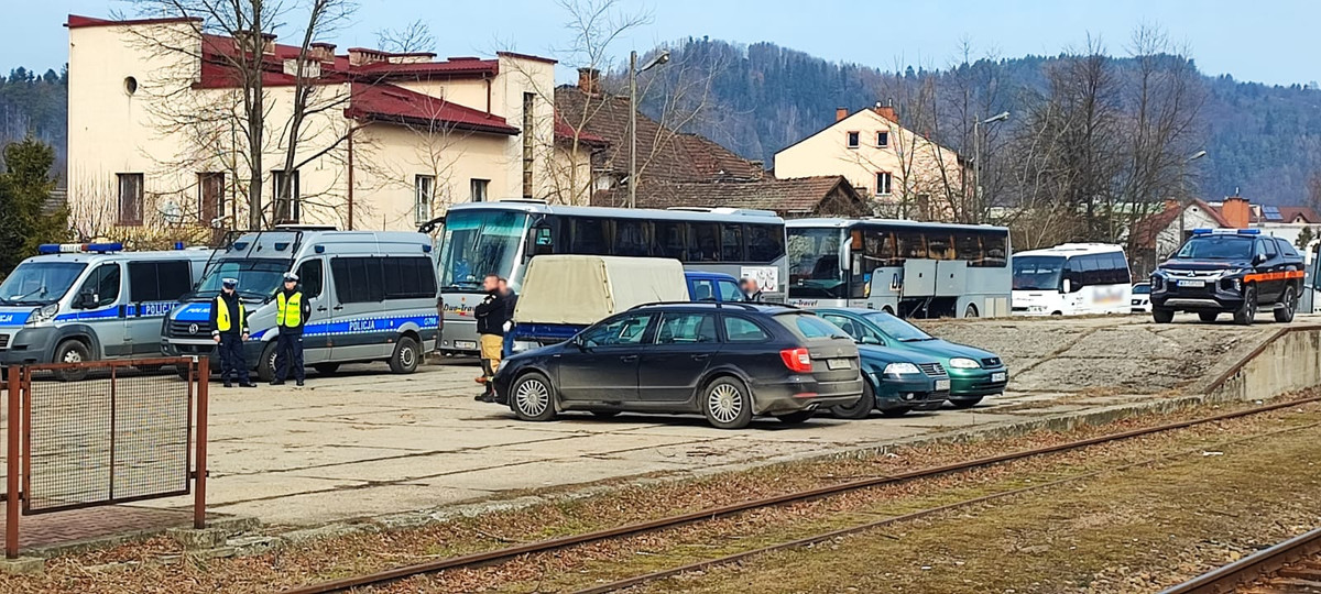 policja, uchodźcy