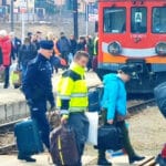 policja, uchodźcy