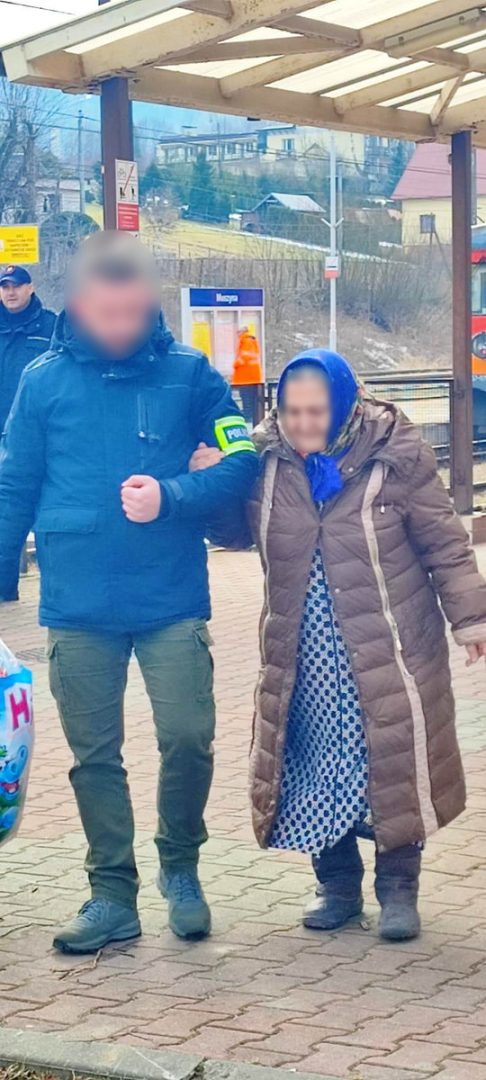 policja, uchodźcy