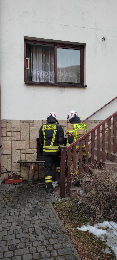 Rytro pożar w piwnicy