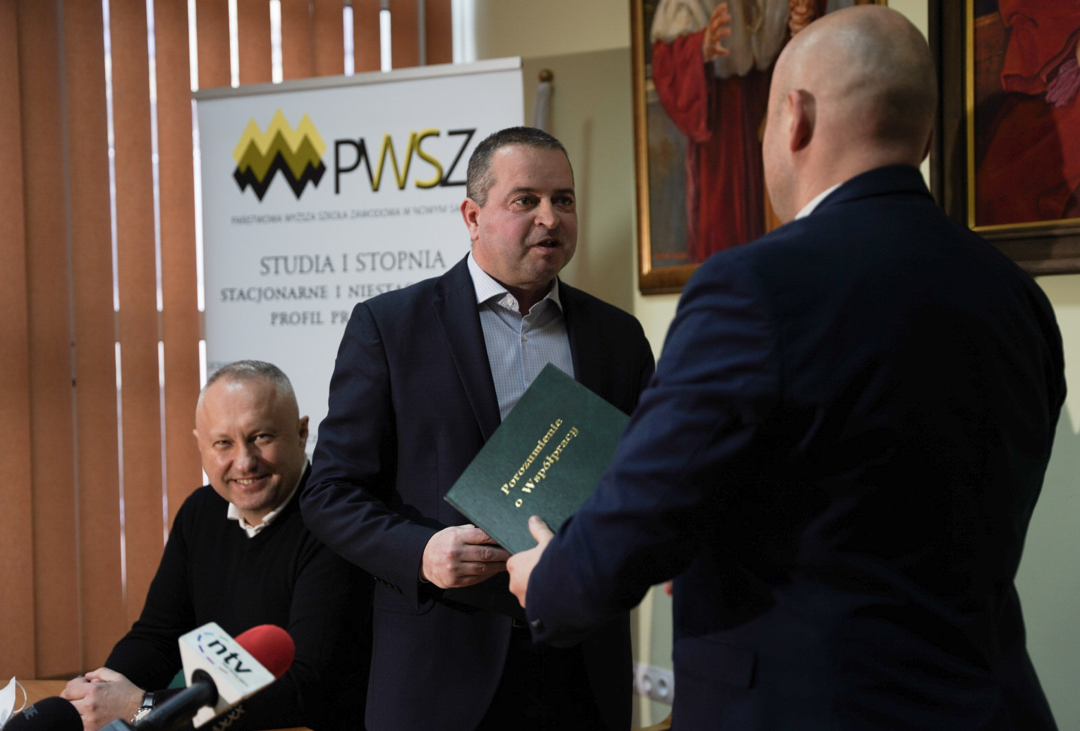 PWSZ Nowy Sącz, konferencja prasowa