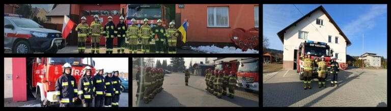 Strażacy oddali hołd poległym kolegom z Ukrainy