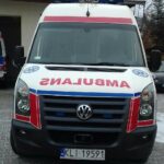 Limanowa, Ukraina, Stryj, przekazanie karetek dla miasta Stryj