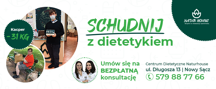 Kacper zawalczył o siebie i swoje zdrowie pod okiem dietetyczek z Centrum Naturhouse w Nowym Sączu