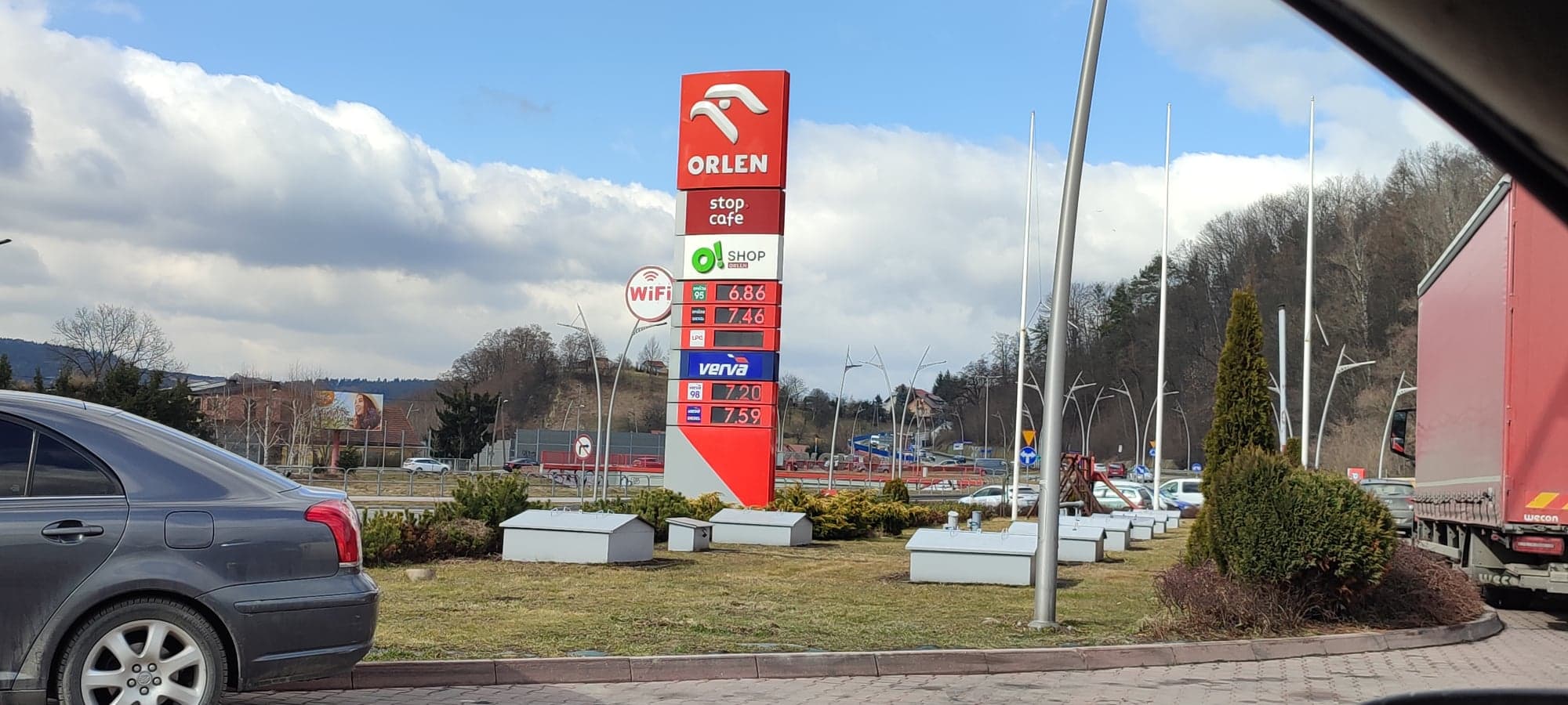 stacje paliw, Sądecczyzna