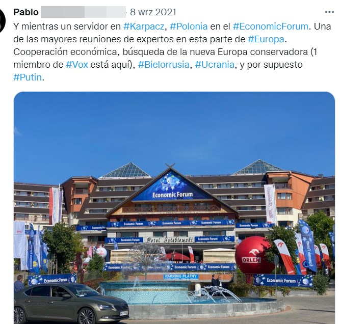 Pablo G., Forum Ekonomiczne, Forum Ukraina-Europa
