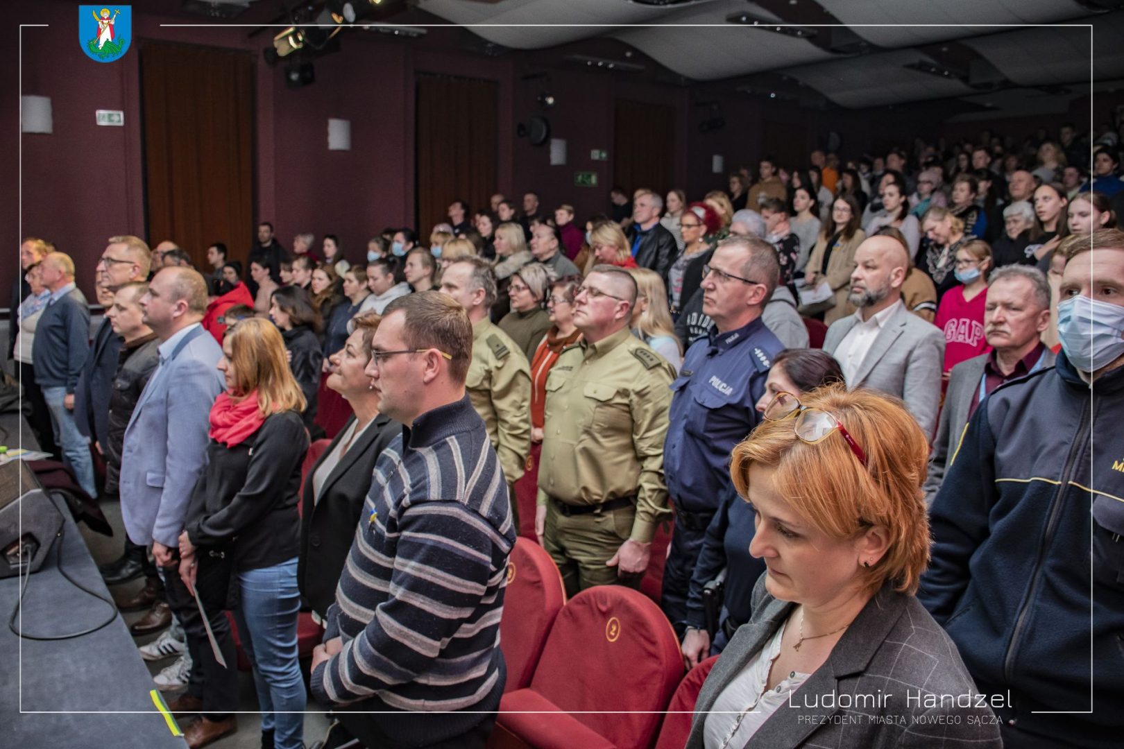 Nowy Sącz spotkanie z uchodźcami