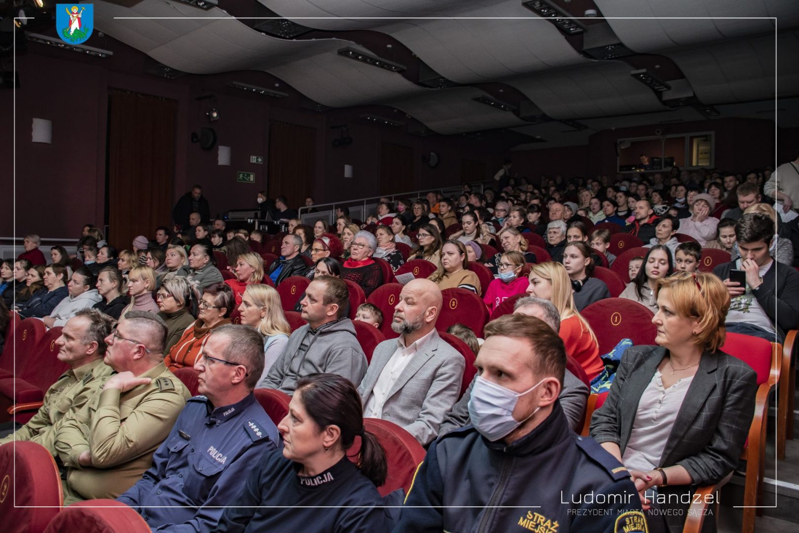 Nowy Sącz spotkanie z uchodźcami