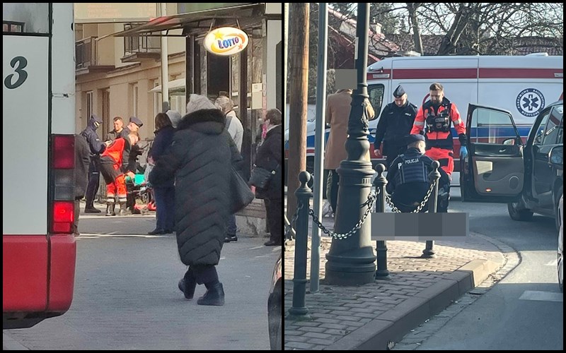 potrącenie pieszych Nowy Sącz