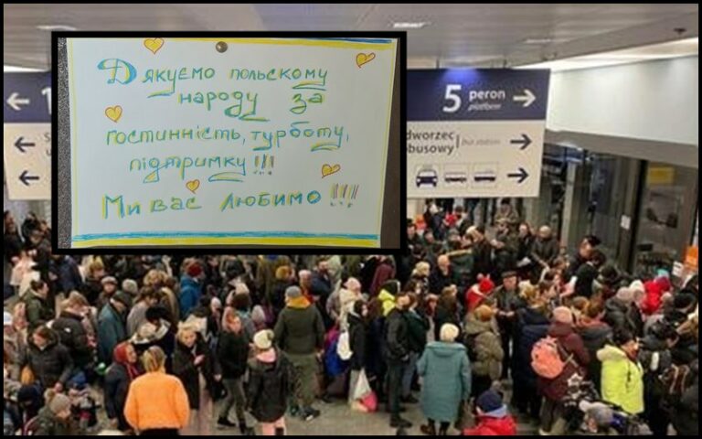 Muszyna przyjmie 700 uchodźców. ,,Dziękujemy i kochamy Was” – piszą wdzięczni Ukraińcy