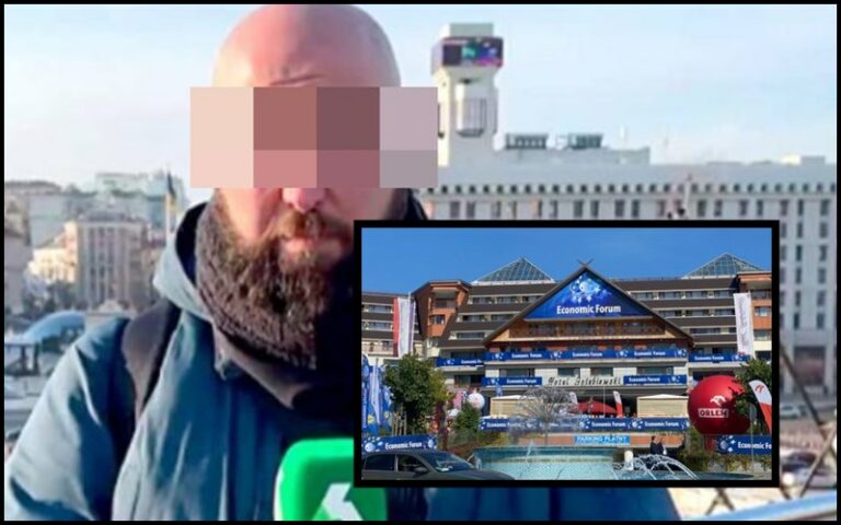 Zatrzymany za szpiegostwo dla Rosji dziennikarz był jednym z ekspertów na Forum Ekonomicznym