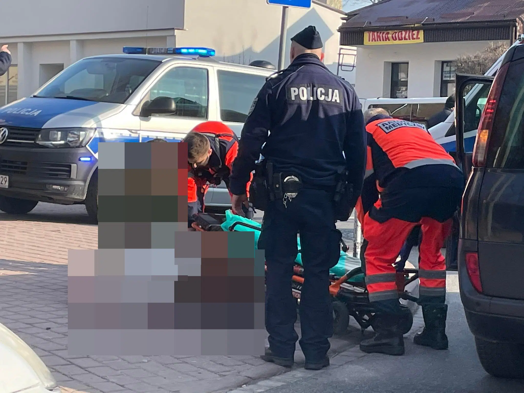 Sądecczyzna, potrącenie na pasach