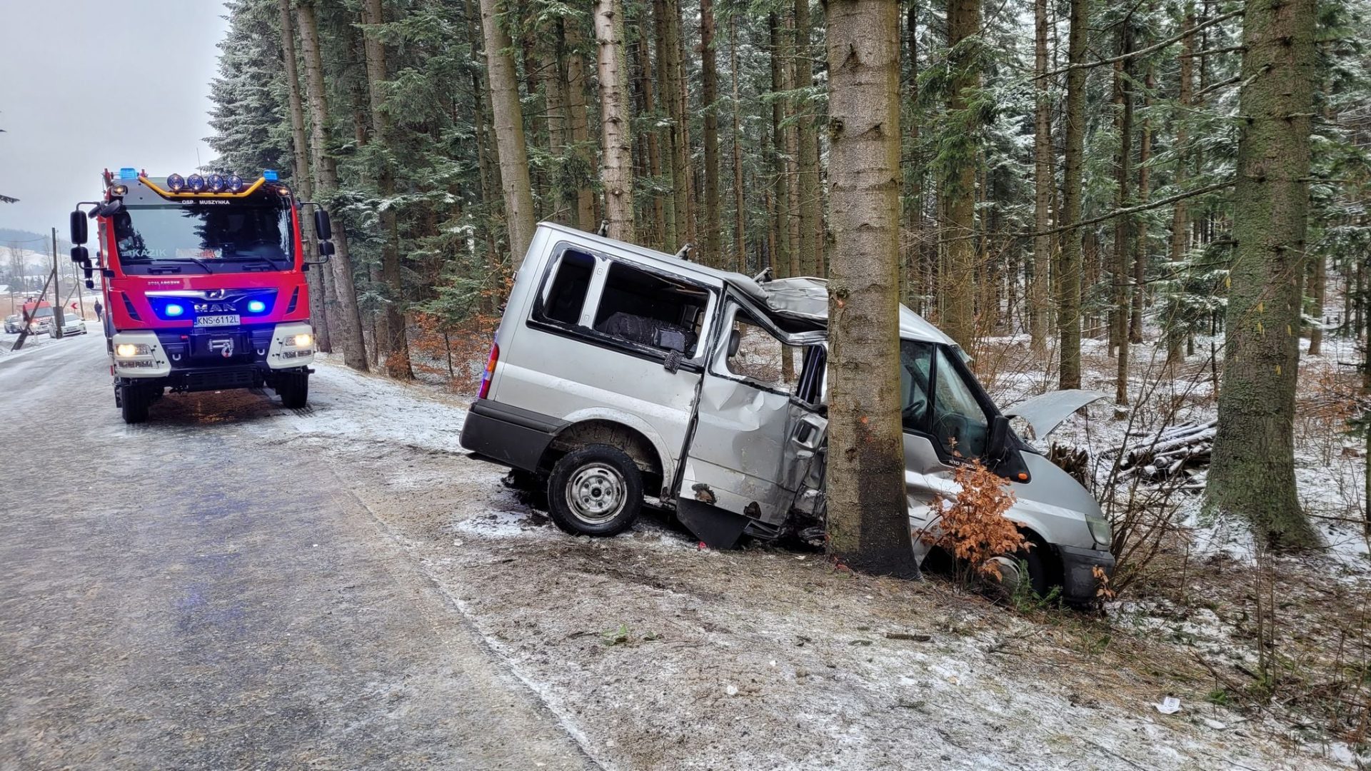 wypadek Muszynka