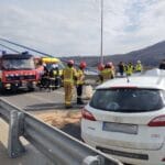 wypadek na moście w Kurowie