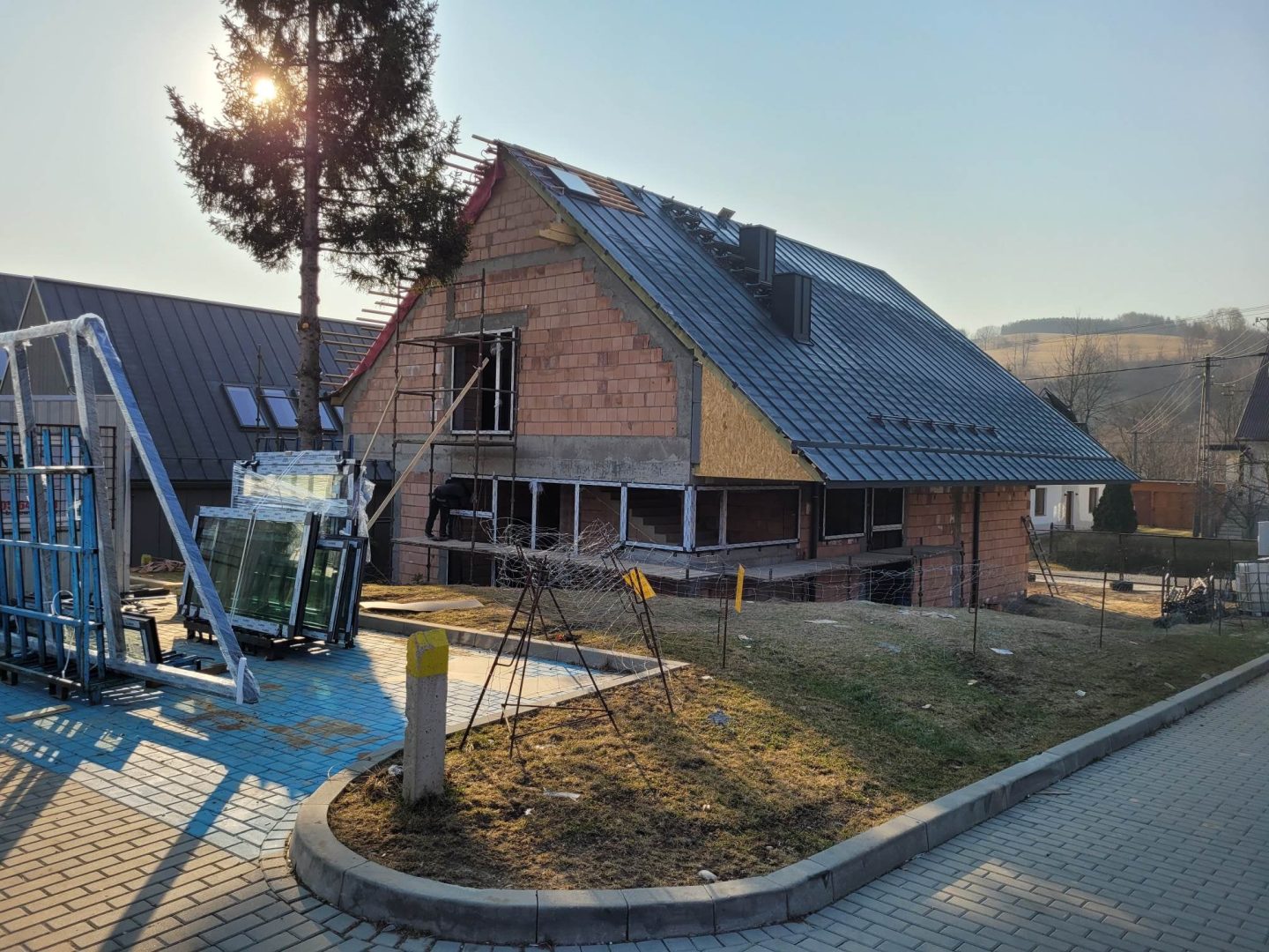 Przysietnica, budowa przedszkola