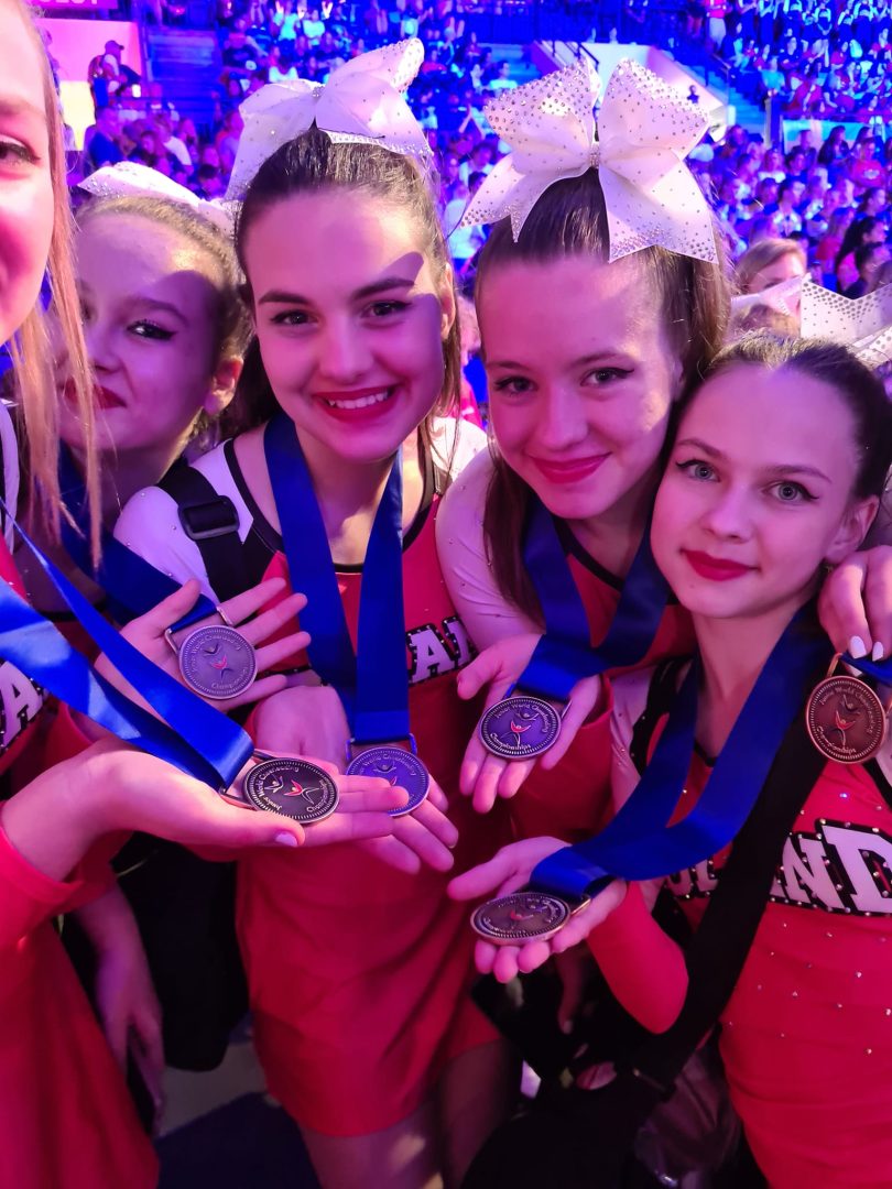 Cheer NS, mistrzostwa świata, Floryda, Orlando, Stany Zjednoczone, brązowy medal