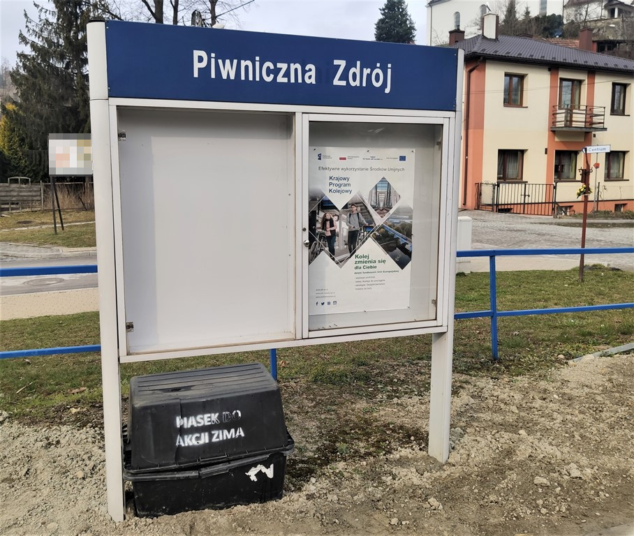 peron Piwniczna-Zdrój