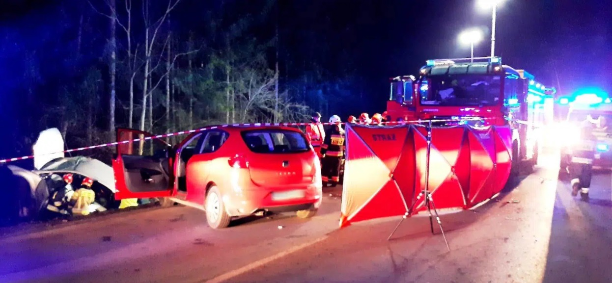wypadek Stary Sącz