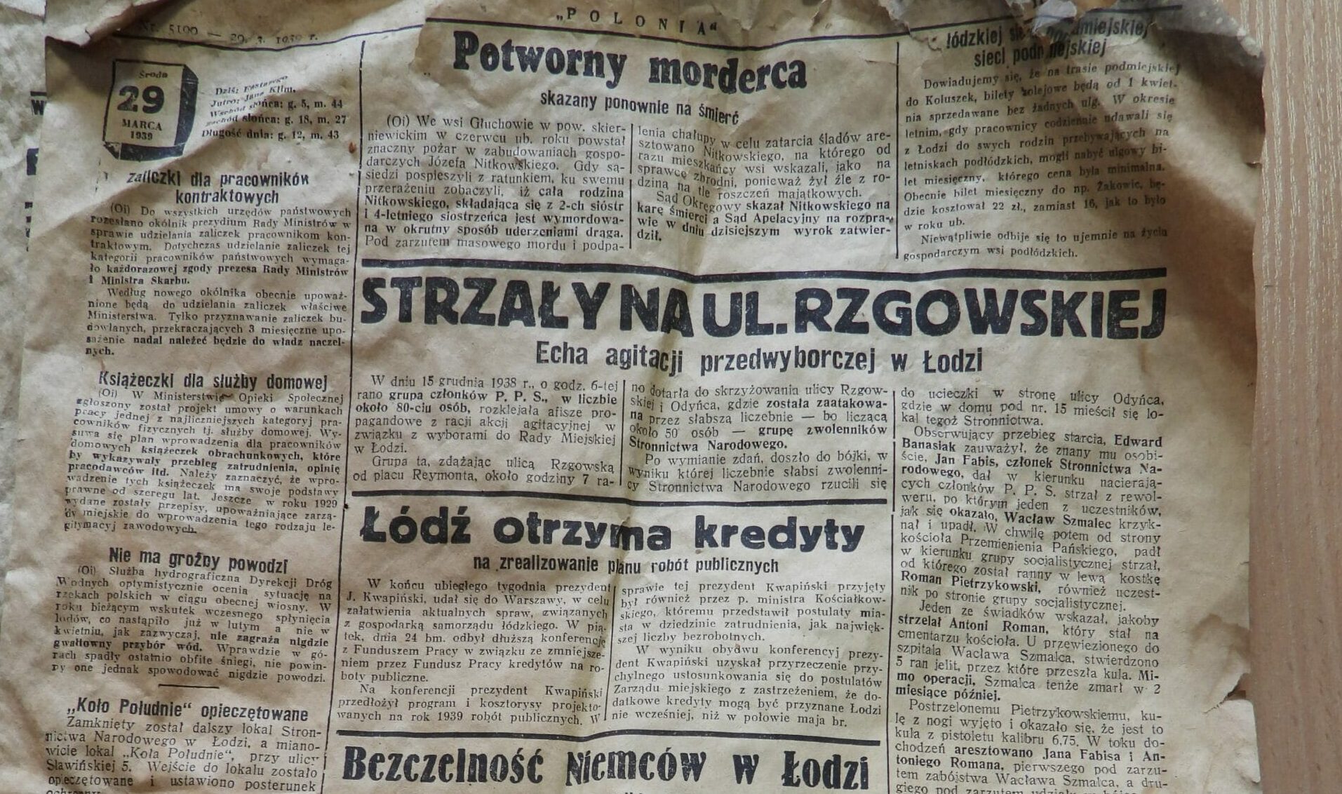 Muszyna, gazeta Polonia