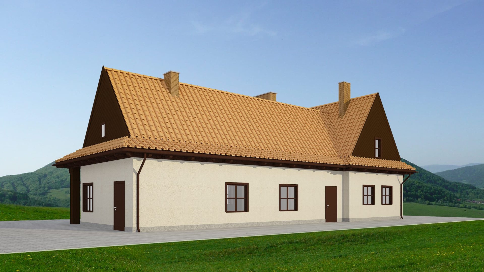 dworzec Barcice - wizualizacja