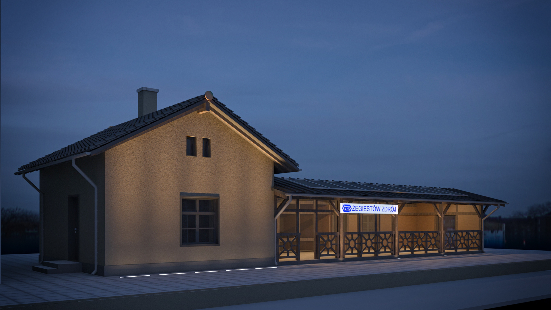 dworzec Żegiestów-Zdrój