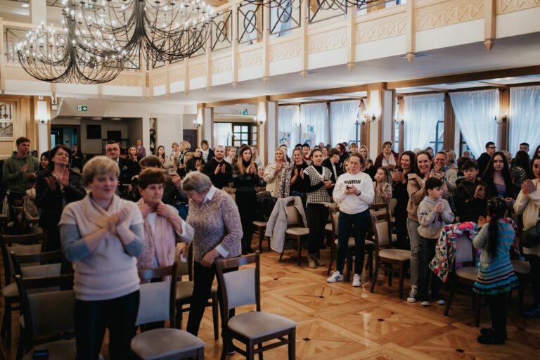 Rytro, Willa Poprad. Koncert dobrych serc dla gości z Ukrainy