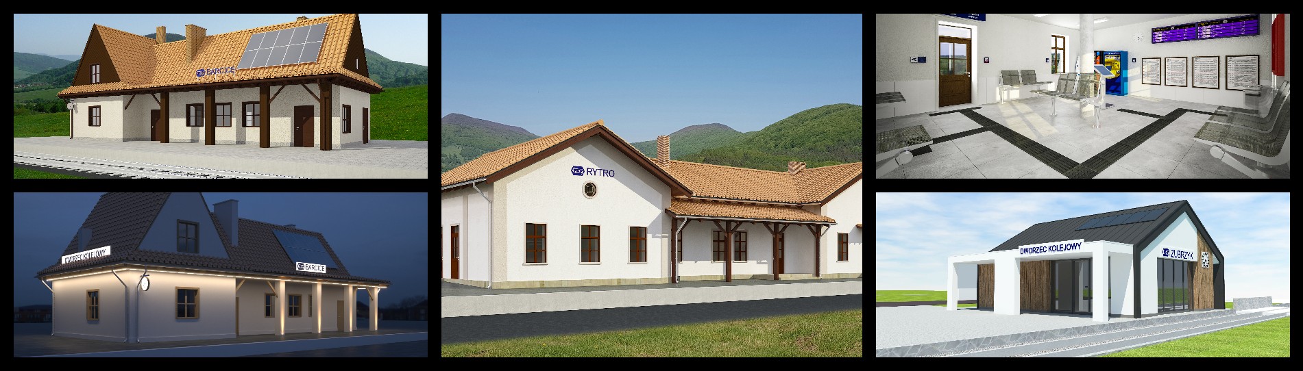 dworce w Dolinie Popradu