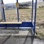 wiaty przystankowe, Siołkowa, siekiery