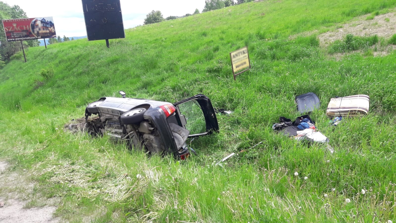 Krynica-Zdrój, Opel Astra, wypadek, 58-latka