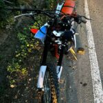 Tęgoborze, wypadek motocyklisty
