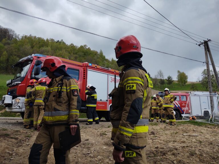 Wronowice. W domowej kotłowni wybuchł pożar