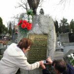 tabliczka z nagrobka Romana Stramki